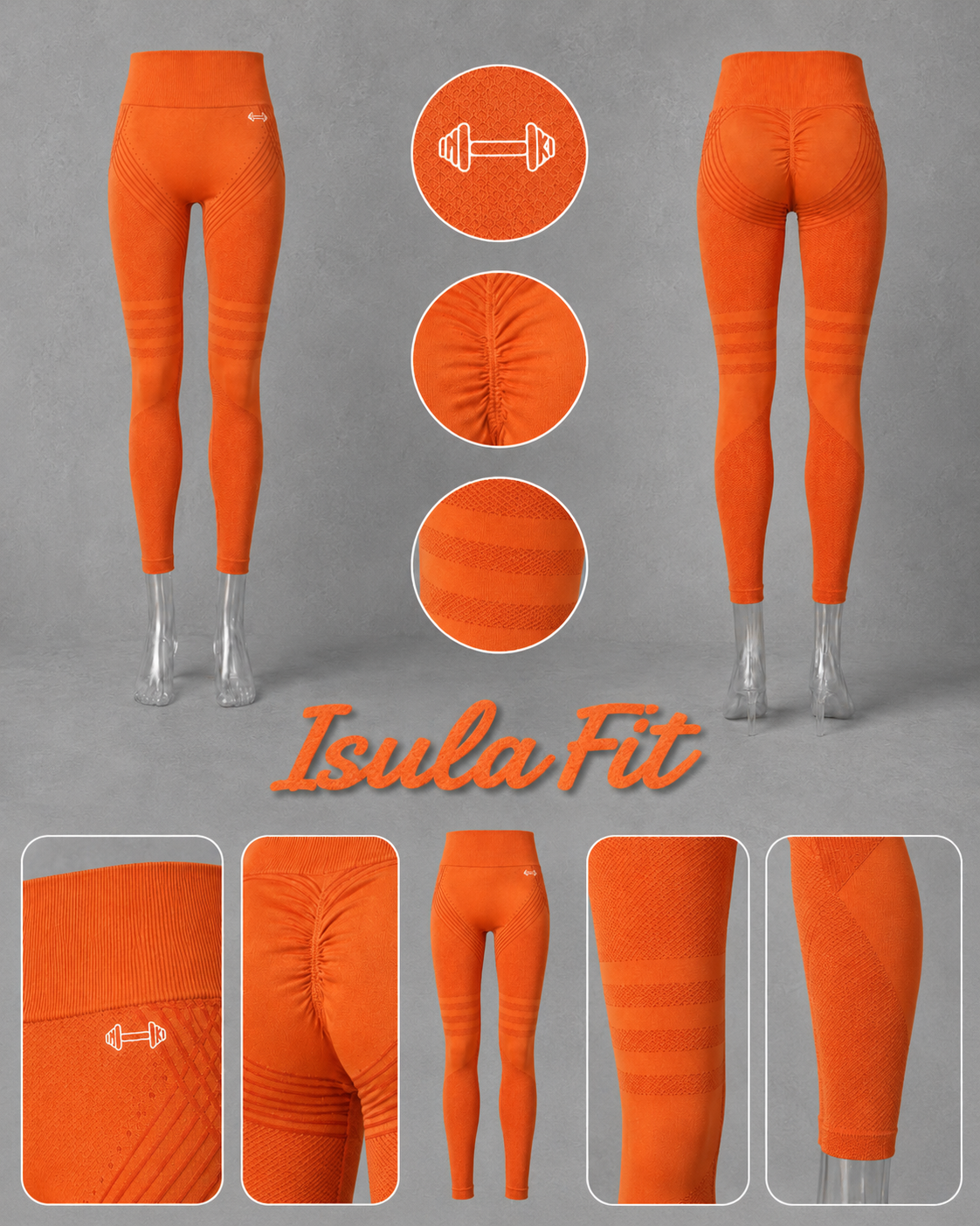 Legging Maintien Musculaire & Anti-Cellulite