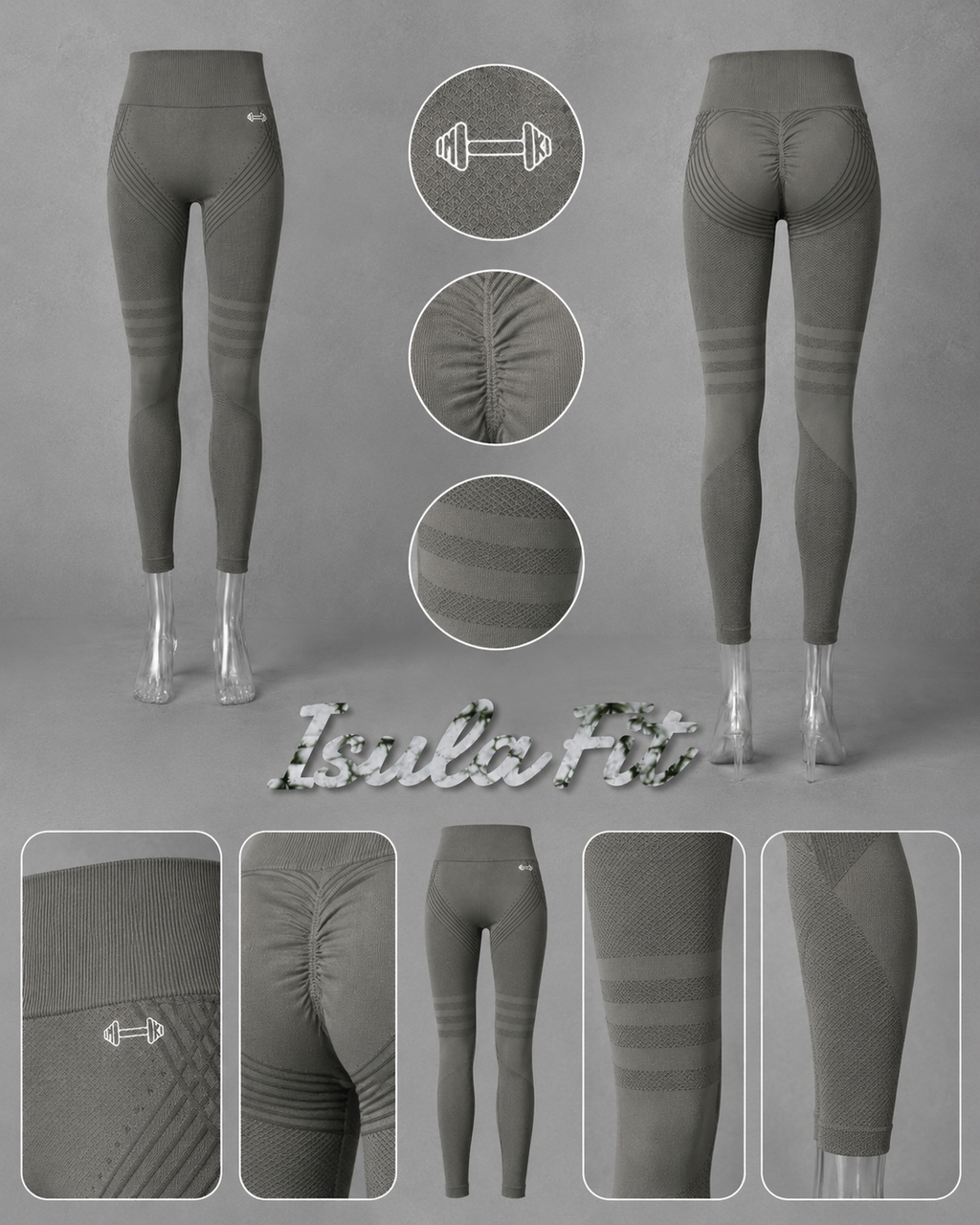 Legging Maintien Musculaire & Anti-Cellulite
