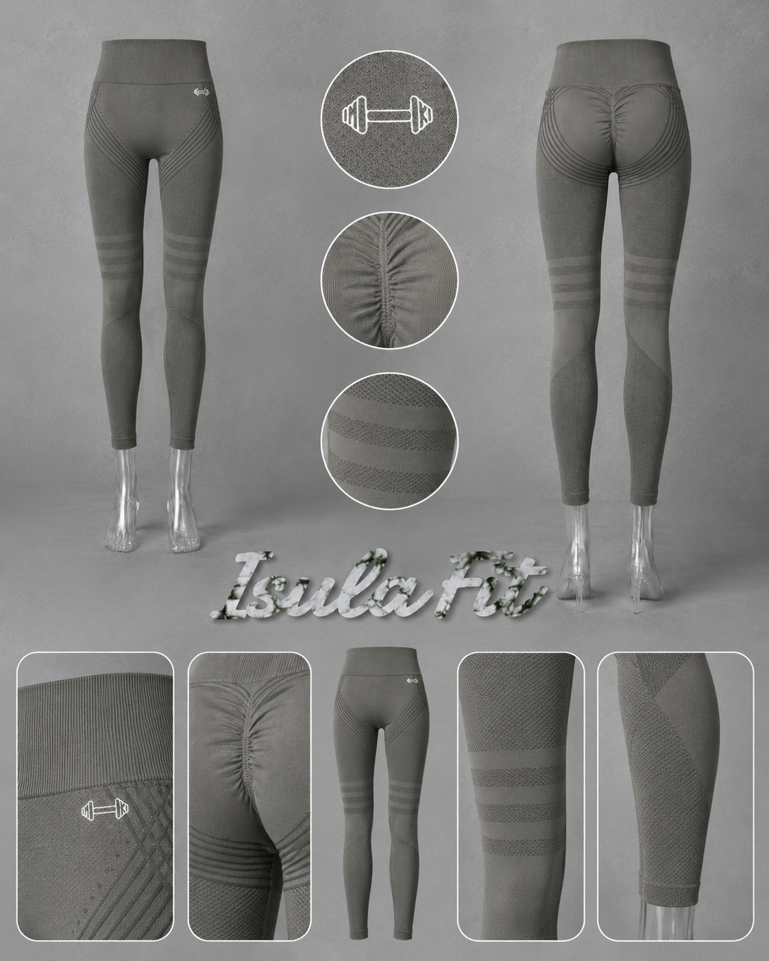 Legging Maintien Musculaire & Anti-Cellulite