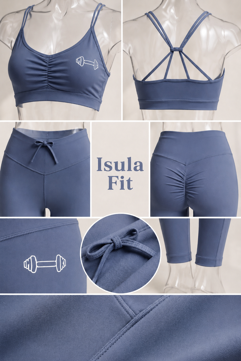 Ensemble Lagoon blue Isula Fit ( Limited Edition )
