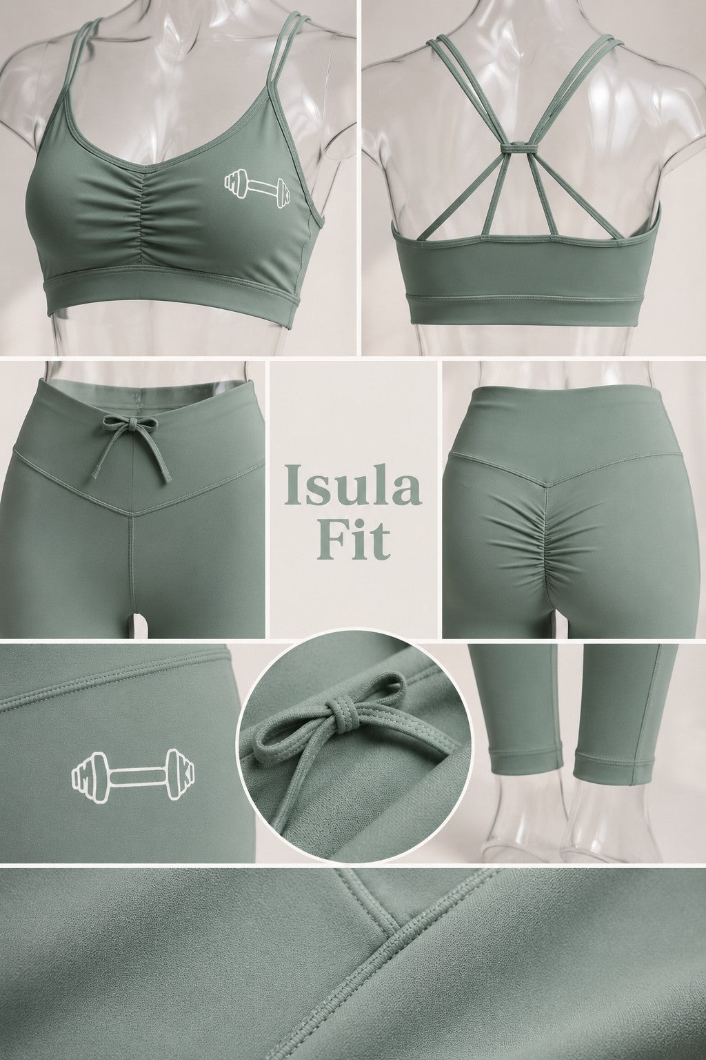 Ensemble Lagoon ( Perl Green )  Isula Fit ( Limited Edition )