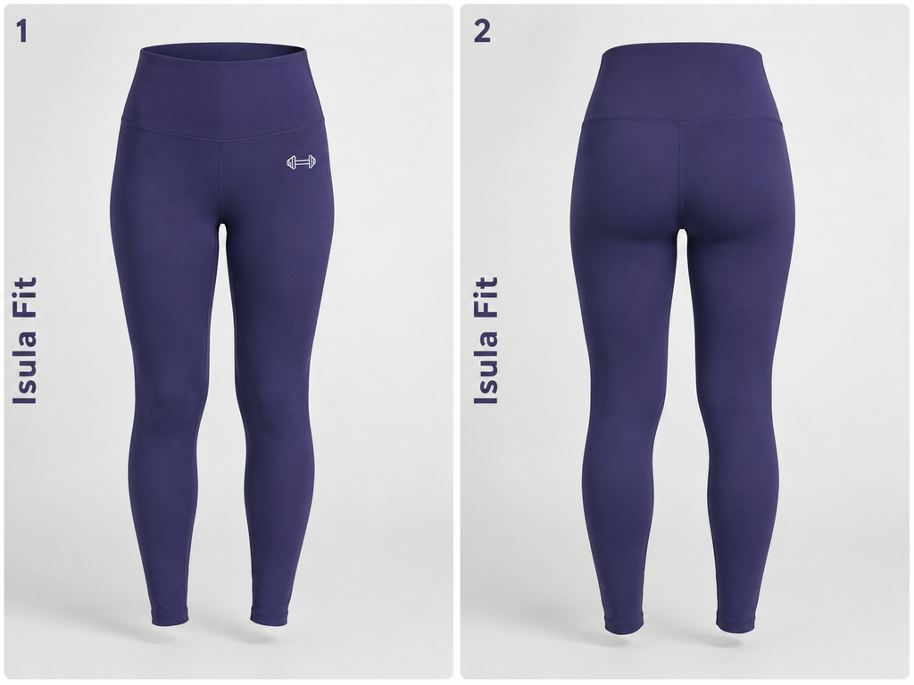 Legging Seconde Peau | Ceinture Cintrée Amincissante | ISULA FIT