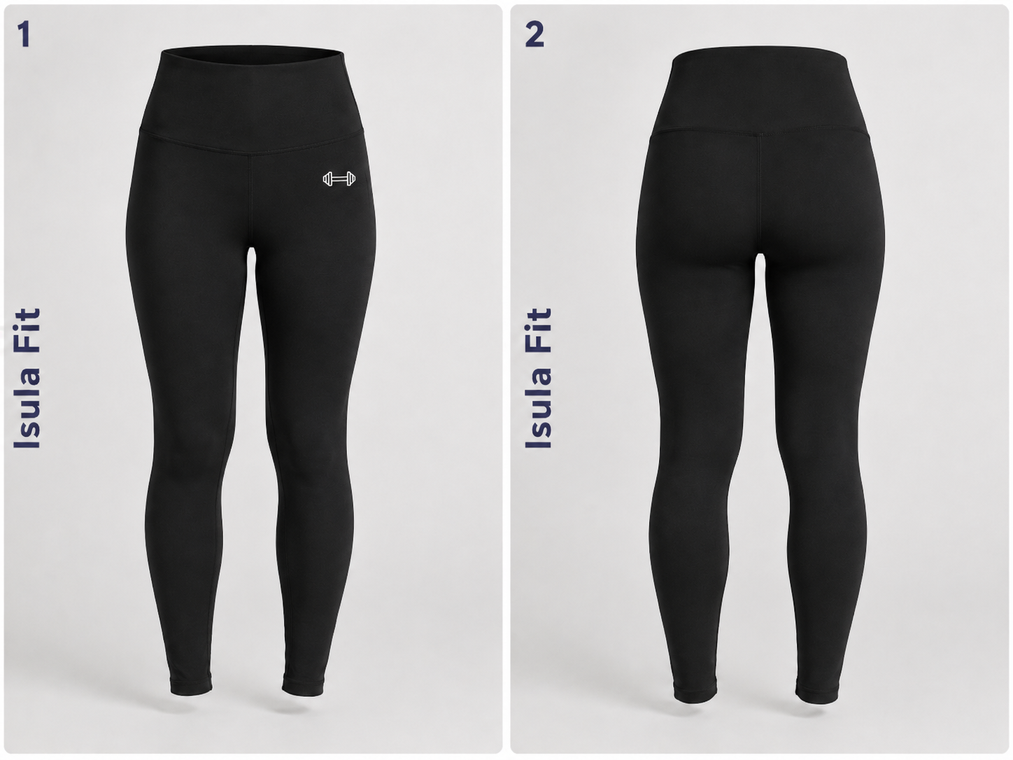 Legging Seconde Peau | Ceinture Cintrée Amincissante | ISULA FIT